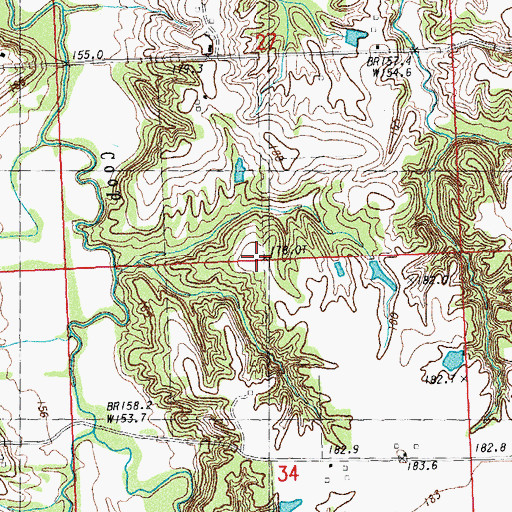 Topographic Map of Victory School (historical), IL