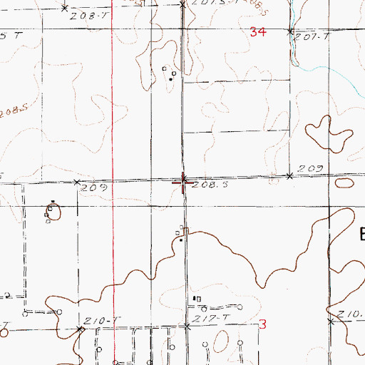 Topographic Map of Waller School (historical), IL