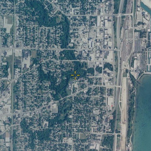 Aerial/Satellite Image of Washington Park, IL