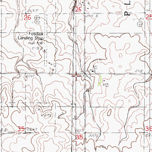Topographic Map of Weihermiller School (historical), IL