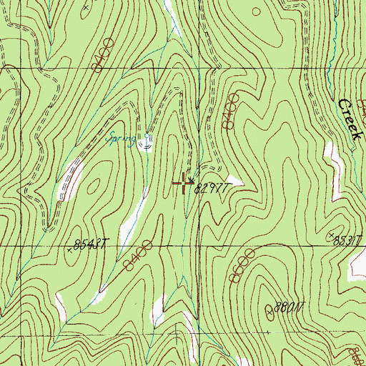 Topographic Map of Wren Tank, AZ