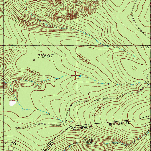 Topographic Map of Gobbler Tank, AZ