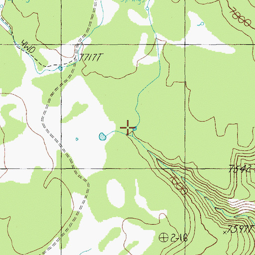 Topographic Map of Turkey Tank, AZ