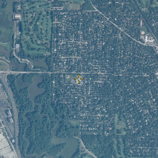 Aerial/Satellite Image of West School, IL