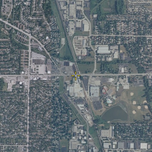 Aerial/Satellite Image of Wheeling, IL