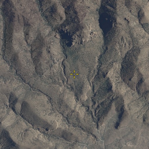 Aerial/Satellite Image of Dog Flat Corral, AZ
