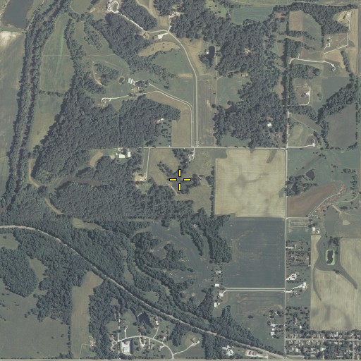 Aerial/Satellite Image of White Oak Lake, IL