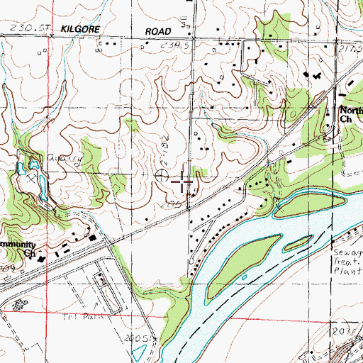 Topographic Map of Wolverine School (historical), IL