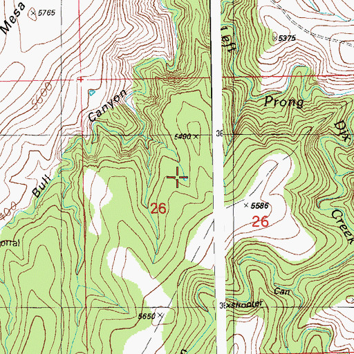 Topographic Map of Bobby Tank, AZ