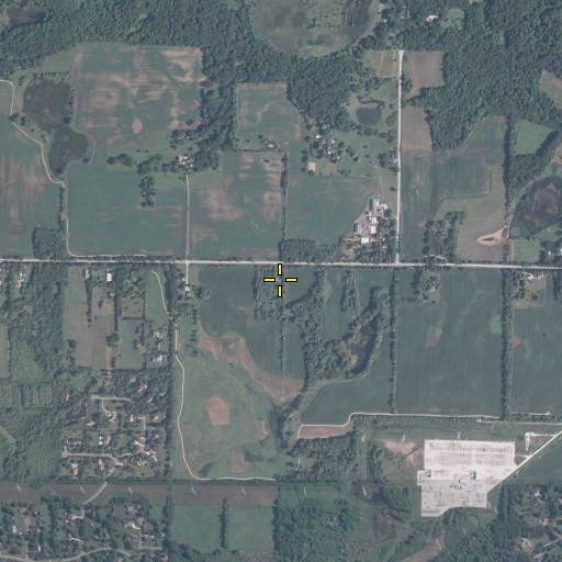 Aerial/Satellite Image of Wright School (historical), IL