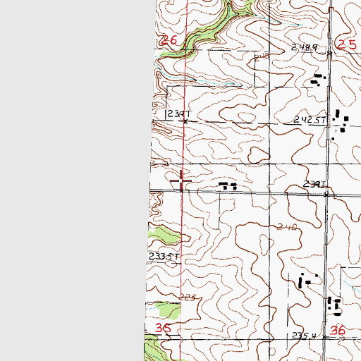 Topographic Map of York School (historical), IL
