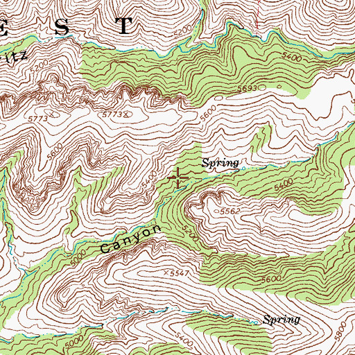 Topographic Map of Wild Bunch Corral, AZ