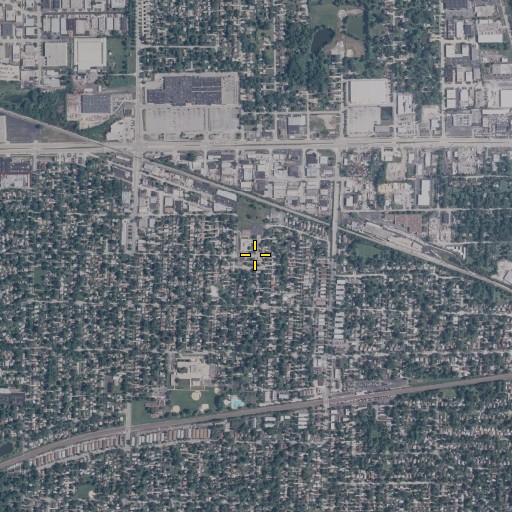 Aerial/Satellite Image of North Elementary School, IL