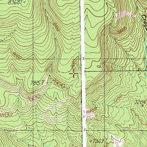 Topographic Map of Spur Tank, AZ