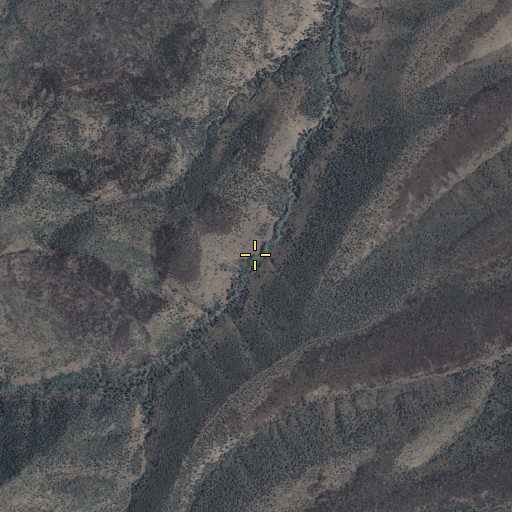 Aerial/Satellite Image of Pigeon Canyon Spring, AZ
