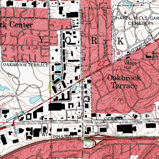 Topographic Map of Utopia, IL