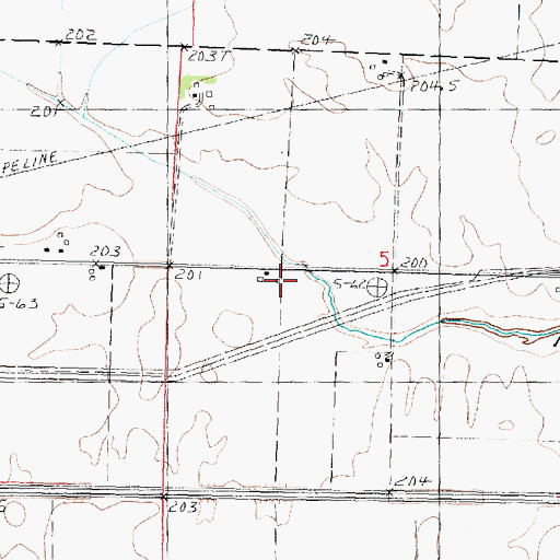 Topographic Map of Maple Grove School (historical), IL