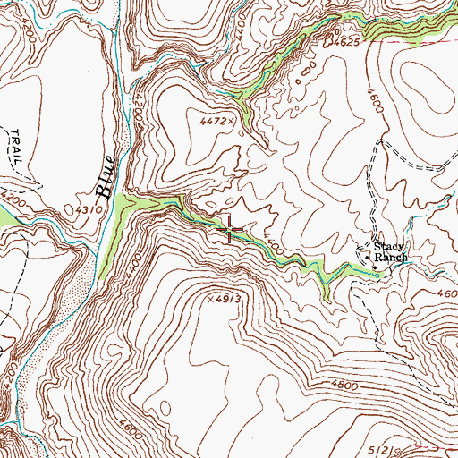 Topographic Map of Onery Spring, AZ