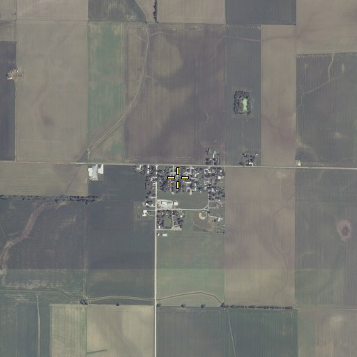 Aerial/Satellite Image of Covell, IL