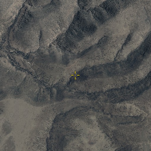 Aerial/Satellite Image of Dry Prong Seep, AZ