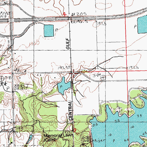 Topographic Map of Davis (historical), IL