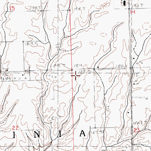 Topographic Map of Kisch, IL