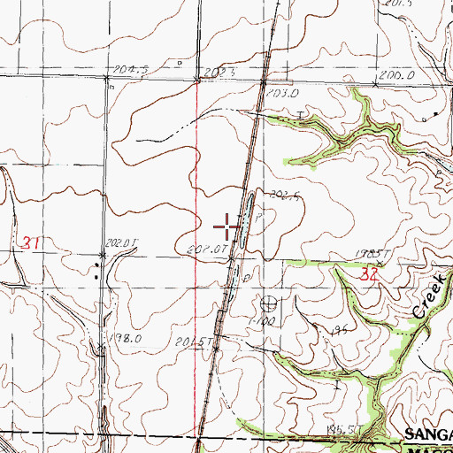 Topographic Map of Lemmon (historical), IL