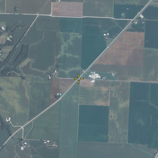 Aerial/Satellite Image of Maple, IL