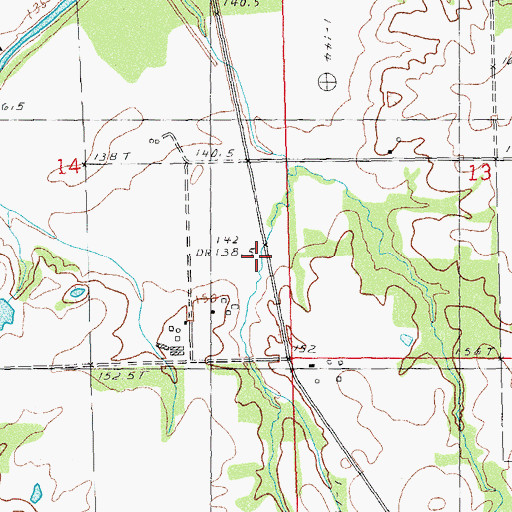 Topographic Map of Mid City (historical), IL