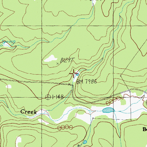 Topographic Map of Snag Tank, AZ