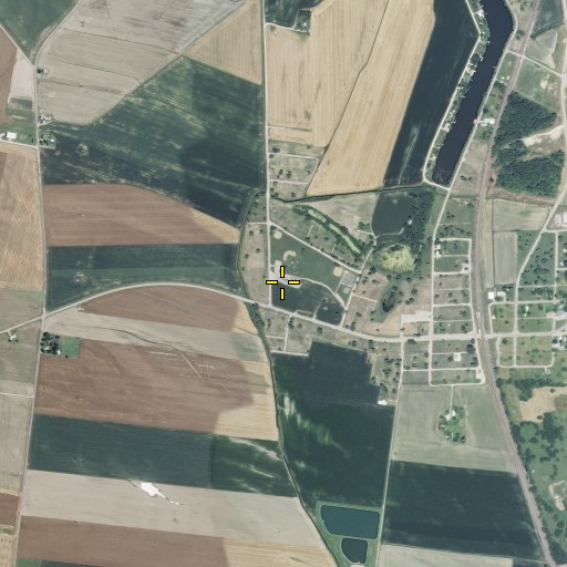 Aerial/Satellite Image of Valmeyer Community School, IL