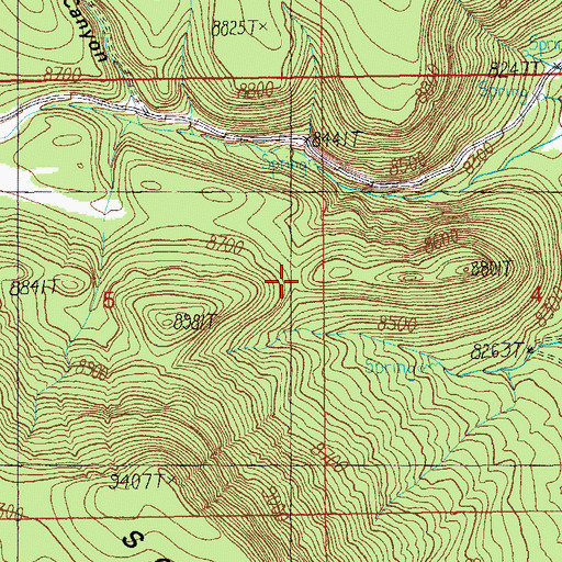 Topographic Map of Elk Wallow Lake, AZ