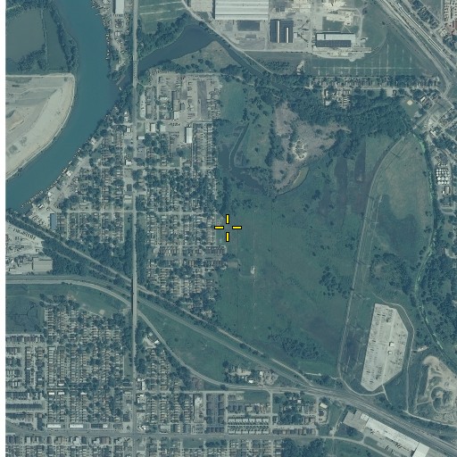 Aerial/Satellite Image of Cottage Park, IL