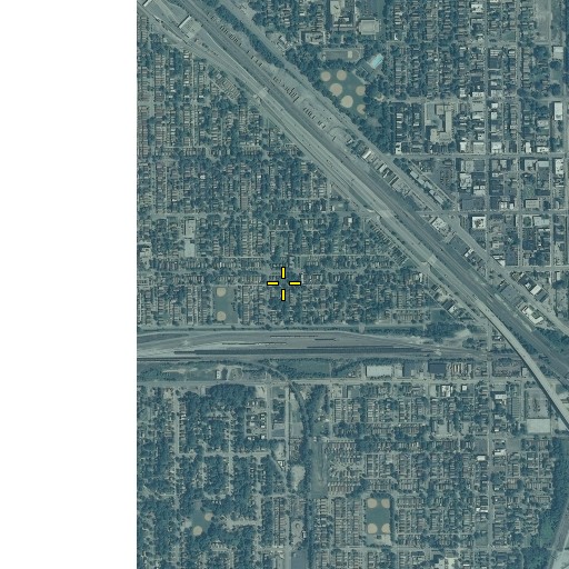 Aerial/Satellite Image of Dougherty Park, IL