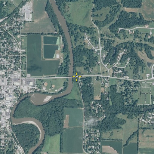Aerial/Satellite Image of Riverside Mine, IL