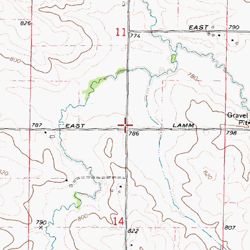 Topographic Map of Poplar Grove School (historical), IL