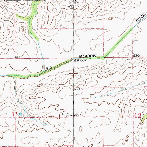 Topographic Map of Hayes School (historical), IL