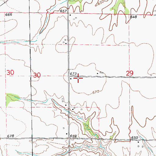 Topographic Map of Jubilee School (historical), IL