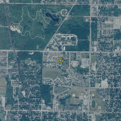 Aerial/Satellite Image of Coles Park, IL