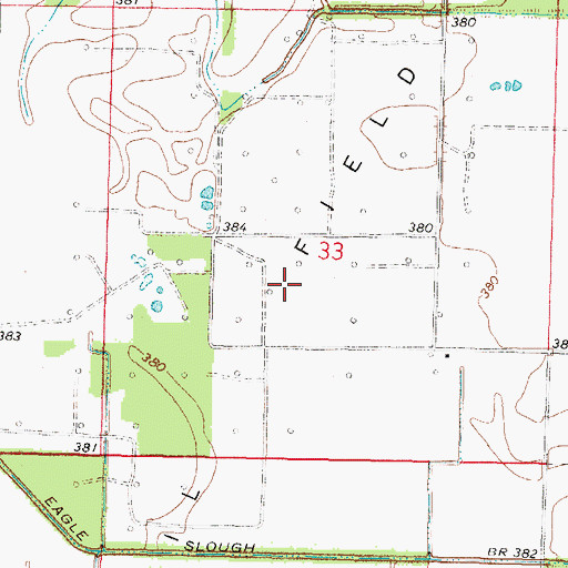 Topographic Map of Aden Oil Field, IL