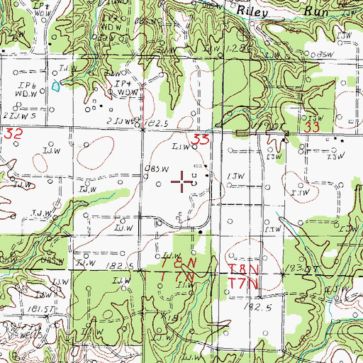 Topographic Map of Carter Refinery (historical), IL