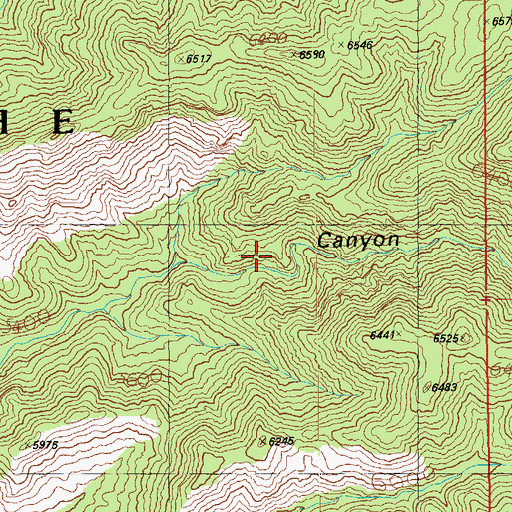 Topographic Map of Big Bend Spring, AZ