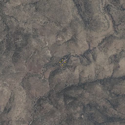Aerial/Satellite Image of Halfmile Tank, AZ