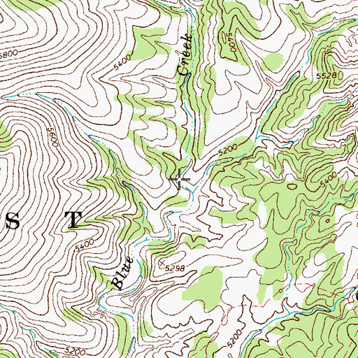 Topographic Map of Dutch Chimney Corral, AZ