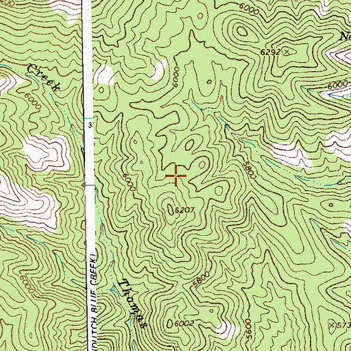 Topographic Map of Bull Basin Corral, AZ