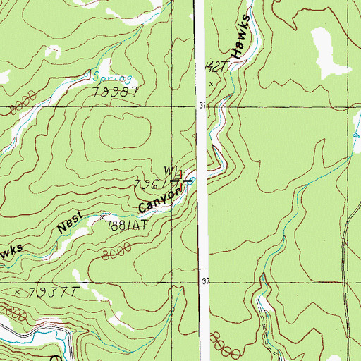 Topographic Map of Seep Tank, AZ