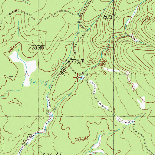 Topographic Map of Clay Tank, AZ