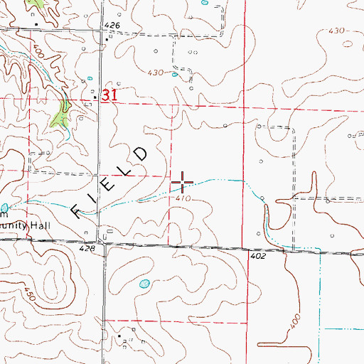 Topographic Map of Storms Oil Field, IL