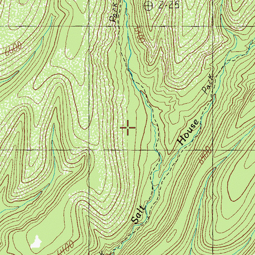 Topographic Map of Chitty Trap Corral, AZ