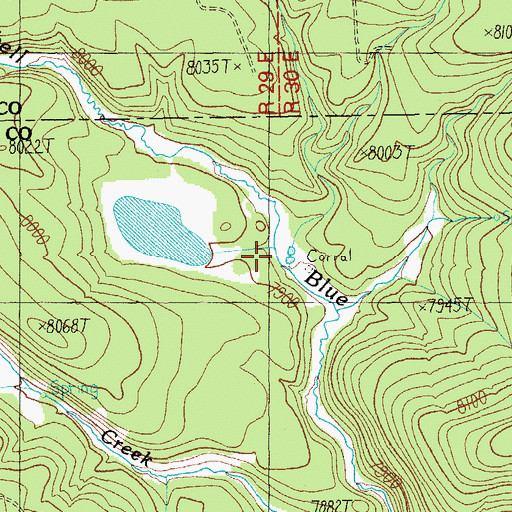 Topographic Map of Twins Tanks, AZ